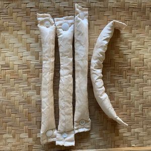 100% Silk Hair Rollers from My Easy Curls Taupe